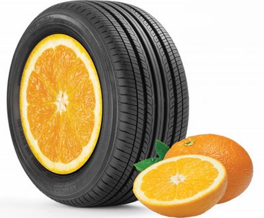 Yokohama tyres orange oil technology