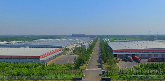 Производственный комплекс Hixih Rubber Group в Цзинине, провинция Шаньдун