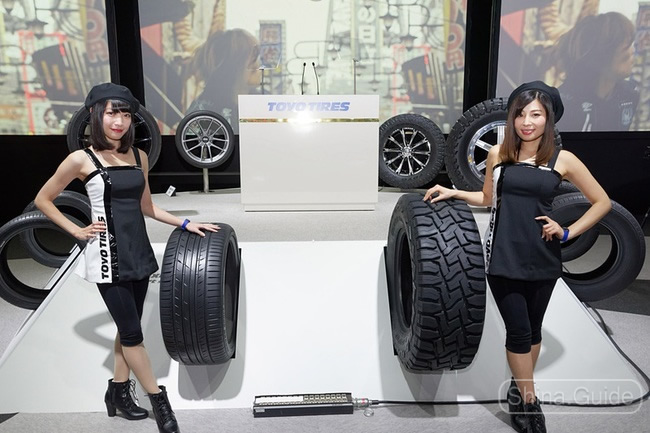 Стенд Toyo: внимание на шины больших диаметров