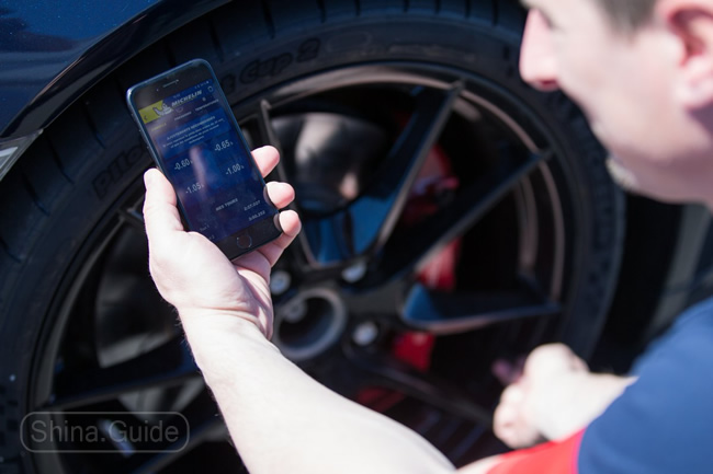 Мобильное приложение Michelin Track Connect