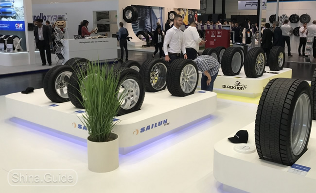 Стенд компании Sailun на выставке The Tire Cologne 2018