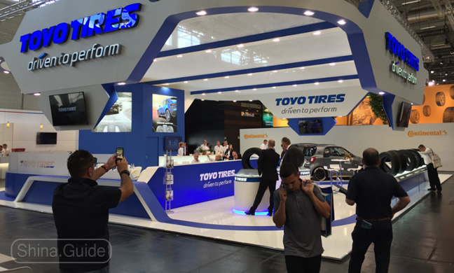 Выставочный стенд Toyo Tires на TTC-2018