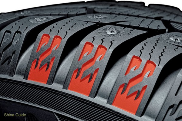 Yokohama IceGUARD Stud iG55 - звёздчатые фланцы и пропеллеры на бортах ...